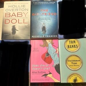 You choose any book for $7. sex. Suspense. Mystery